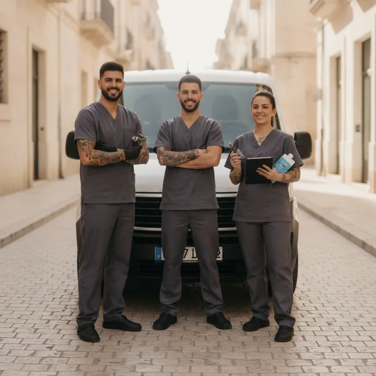 Tatuador equipo en Murcia